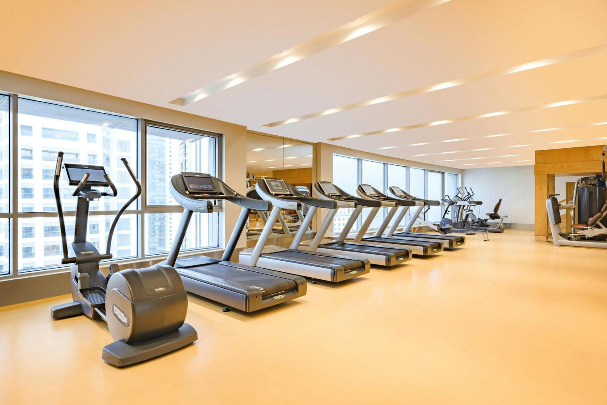 Qabila Westbay Hotel By Marriott Ντόχα Εξωτερικό φωτογραφία A gym at a hotel