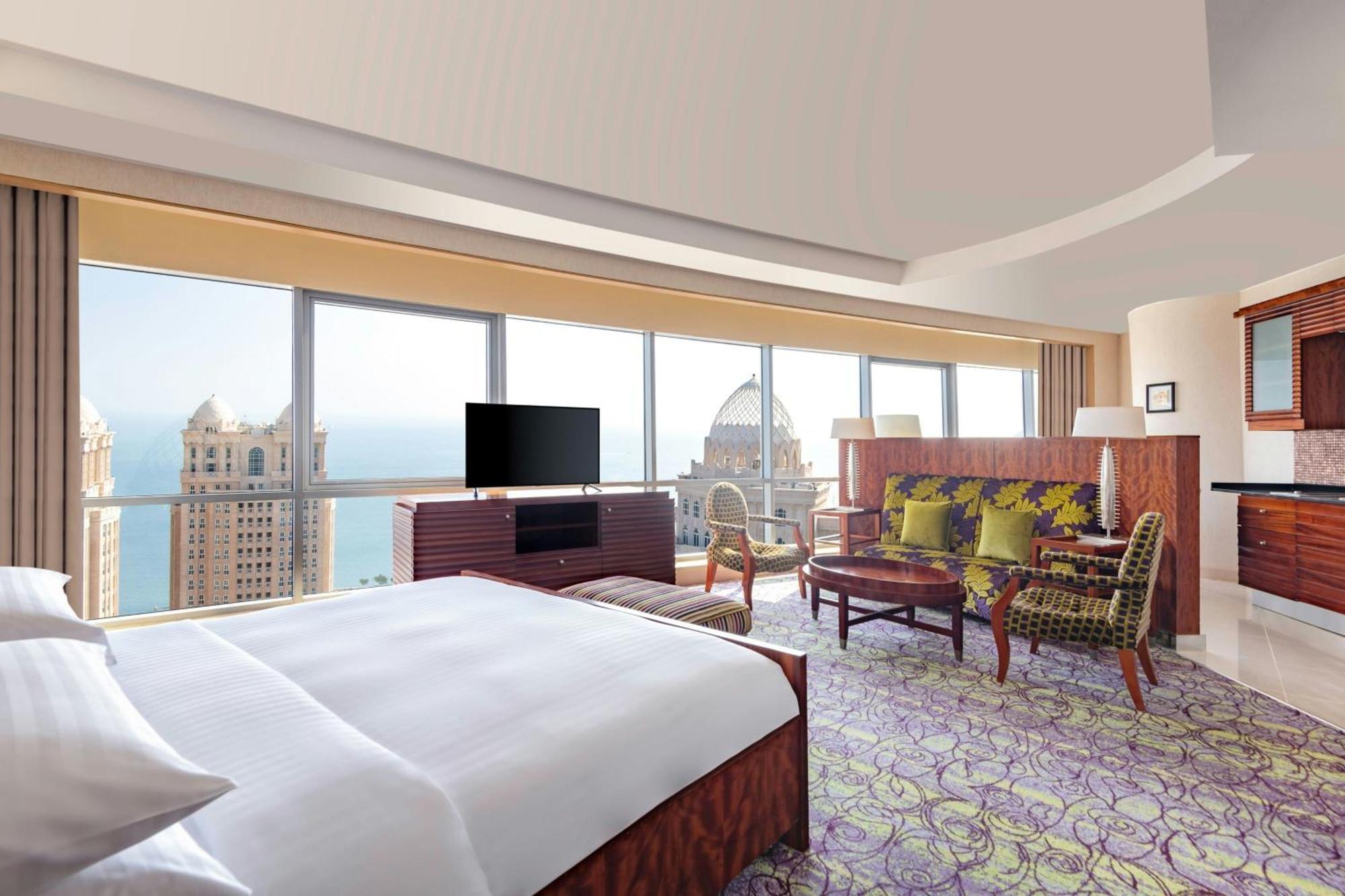 Qabila Westbay Hotel By Marriott Ντόχα Εξωτερικό φωτογραφία A suite at the Jumeirah Atlantis