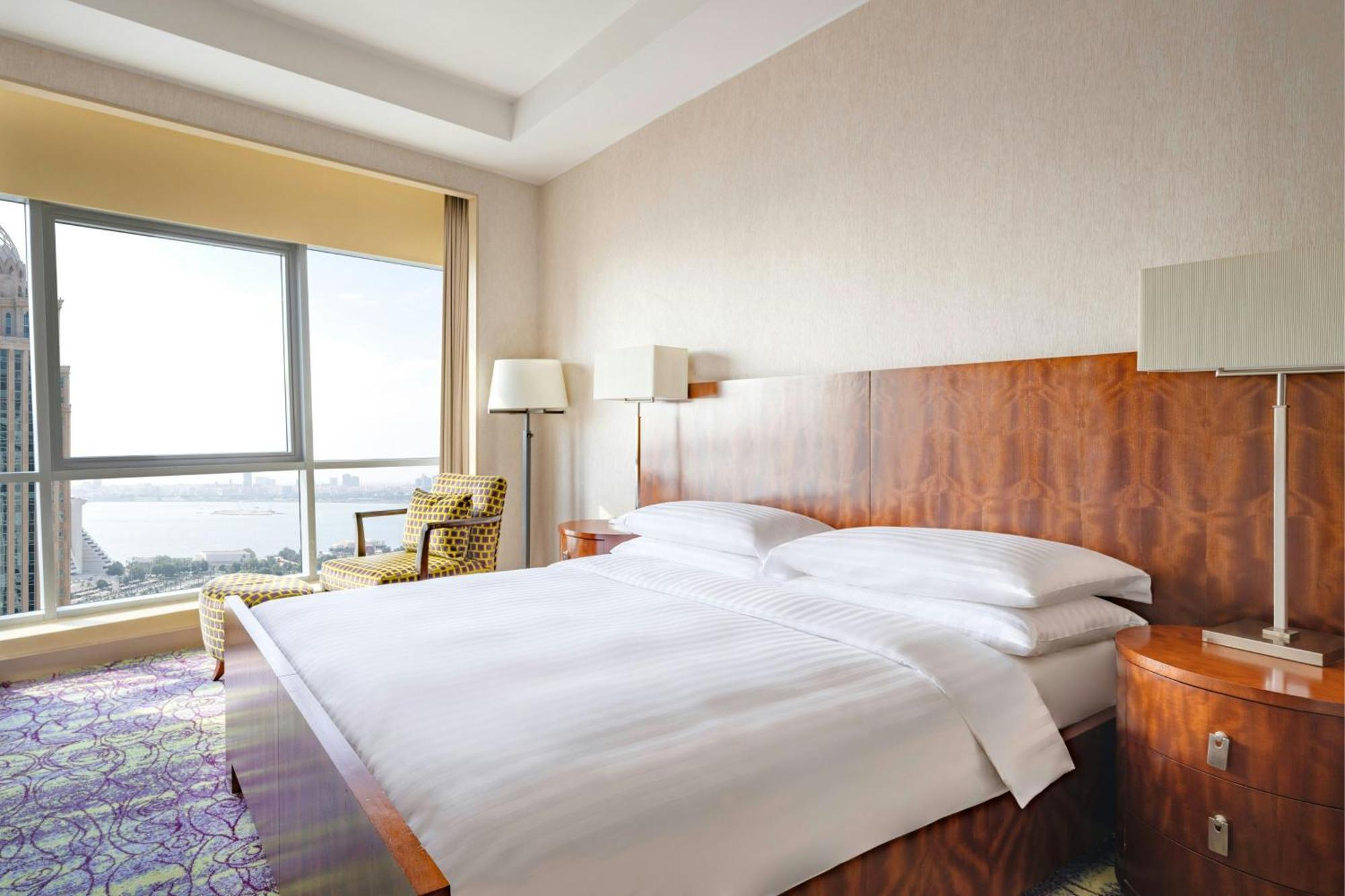Qabila Westbay Hotel By Marriott Ντόχα Εξωτερικό φωτογραφία A bedroom at the hotel
